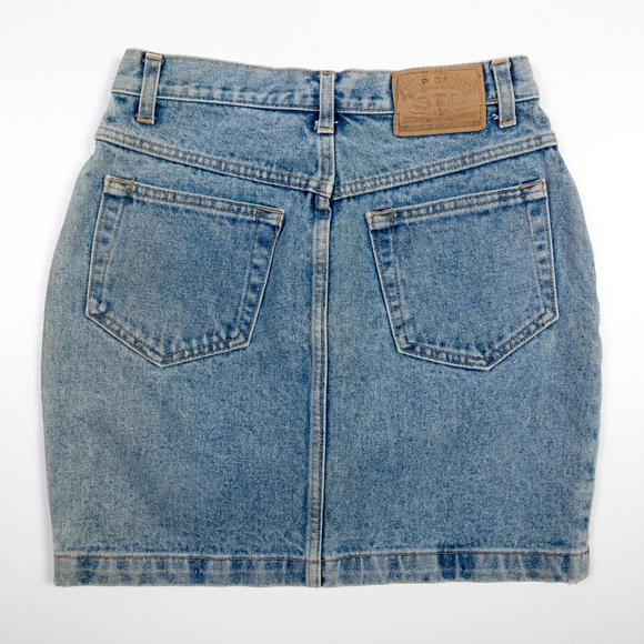 GAP Denim Skirt VINTAGE - Waist 26 - Picture 2 of 6